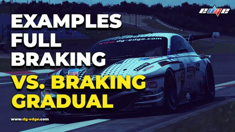 Examples – Full Braking vs. Braking Gradual